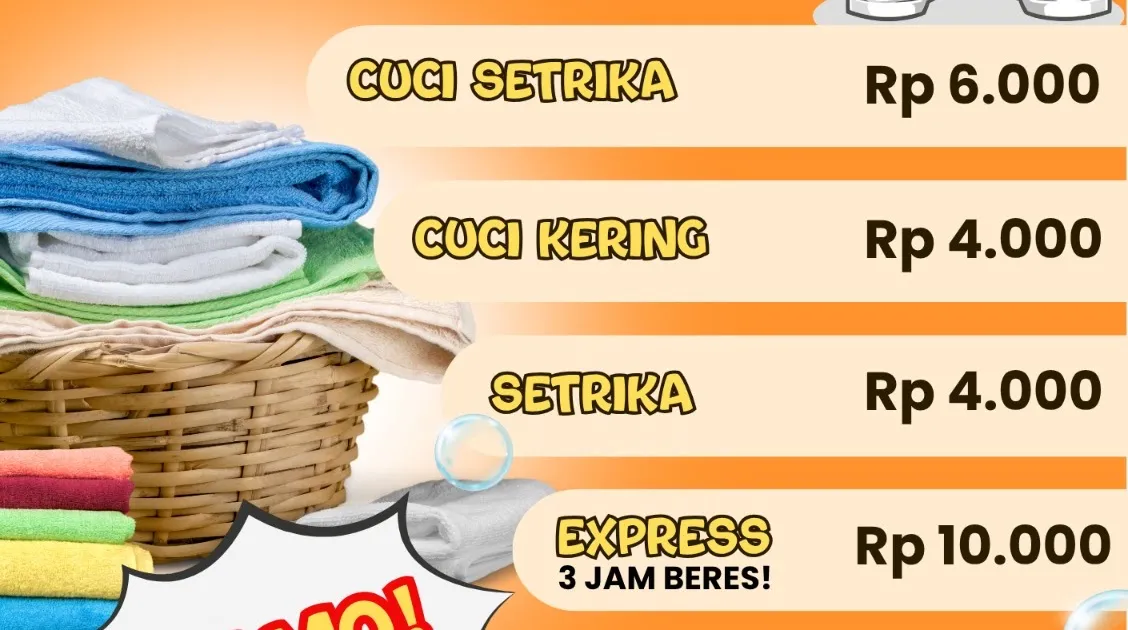Mustika Laundry & Rongsok Jaya: Solusi Bersih untuk Warga Cilacap